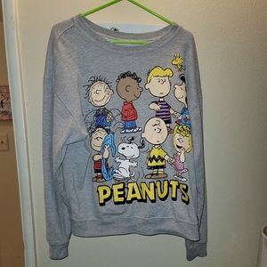 XL grey peanuts sweater